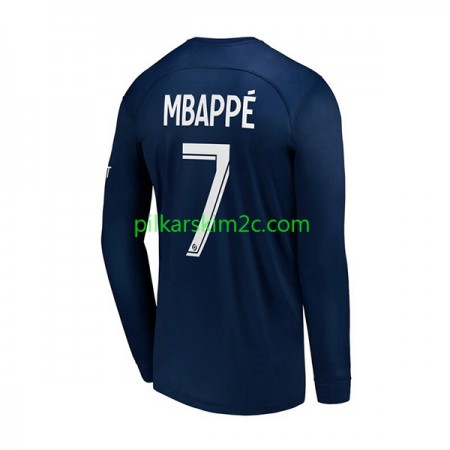 Koszulka Paris Saint-Germain Mbappé 7 Główna 2022/23 Koszulki Piłkarskie(L/S)